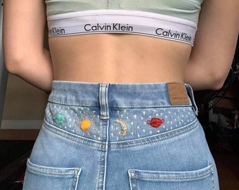 embroidered jeans canada