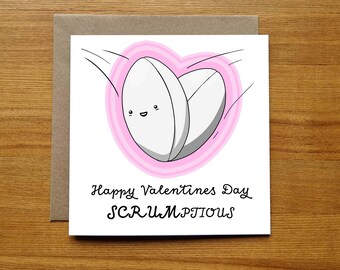 Rugby Valentines Card