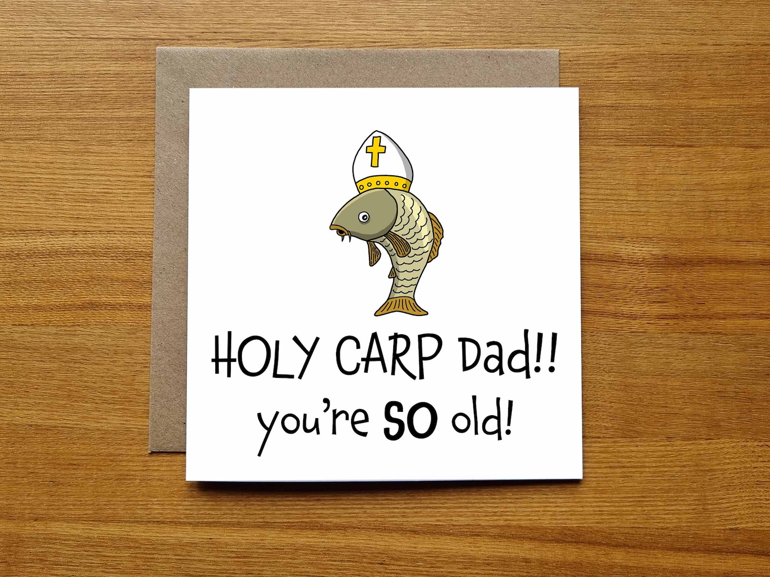 Fishing Birthday Card for Dad - Funny - Etsy