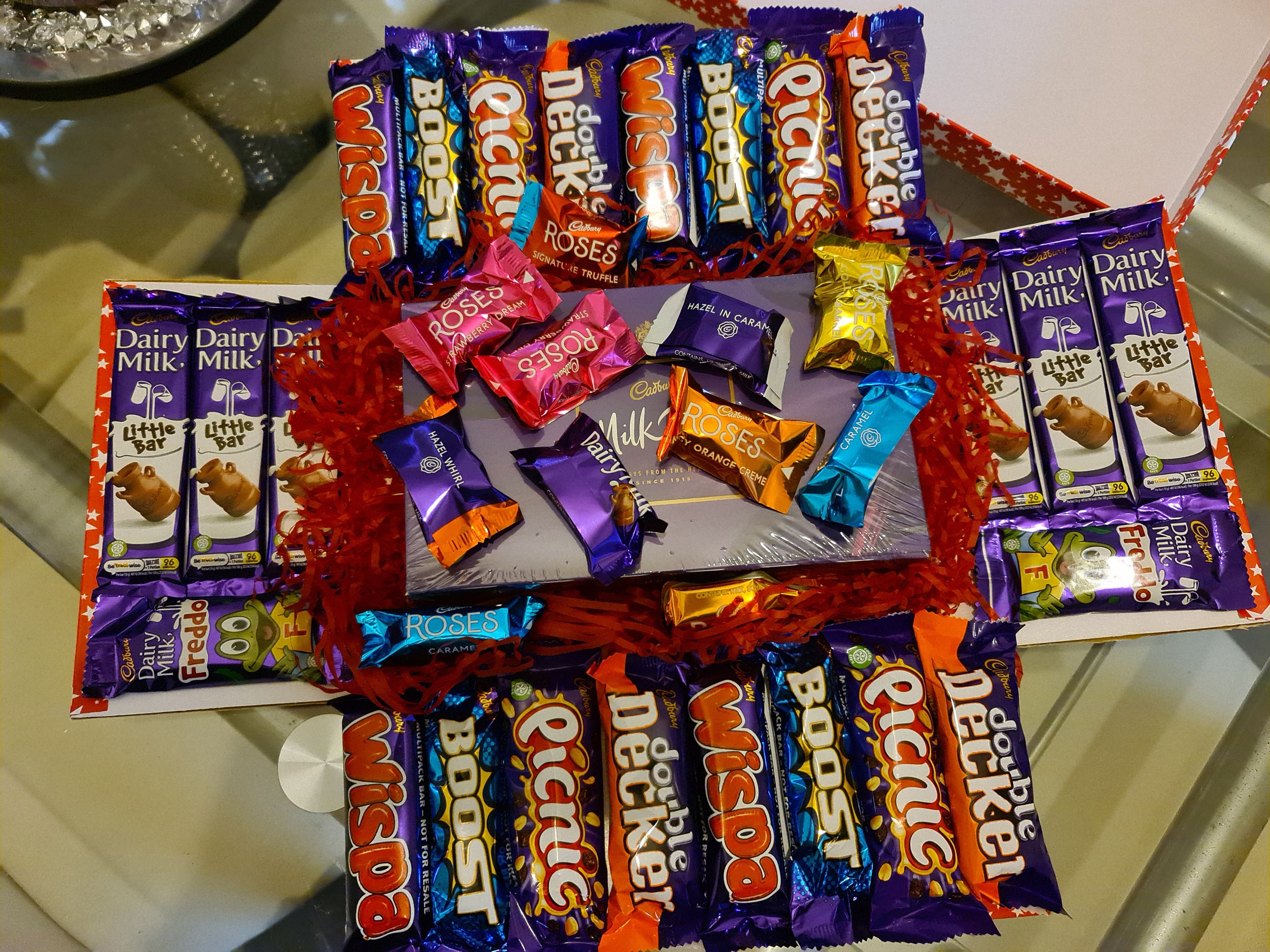 Chocolate Explosion Gift Box Etsy