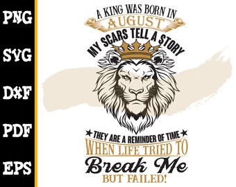Download August Birthday Svg Etsy