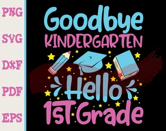 Download Hello 1st Grade Svg Etsy
