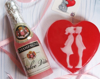Valentine's Day Gift Set, Original gift, For hergift for her,A heart,gift for beloved, cute gift, unique gift for Valentine's day