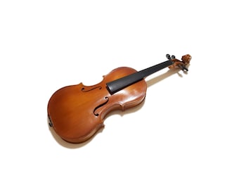 Vintage Antique VIOLIN Home Decor / No Strings VIOLIN DECORATION Musical Instrument Wall Decoration Musician Lover Gift Office Library Decor
