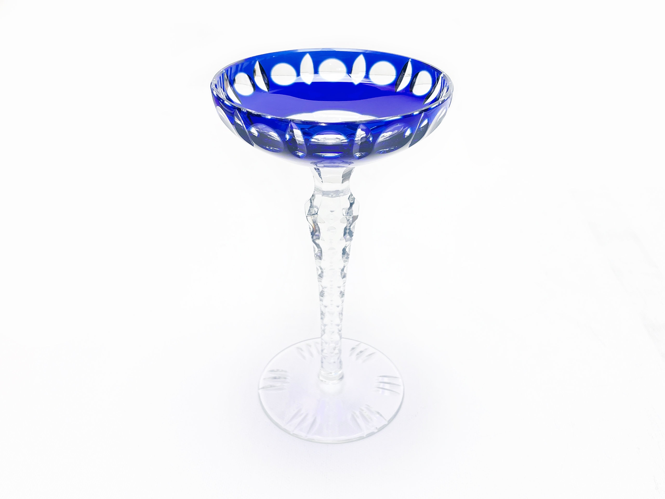 Verre à vin roemer Dombasle vert par Baccarat