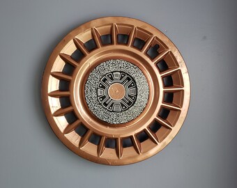 Rose Gold Geometric WOW Hubcap