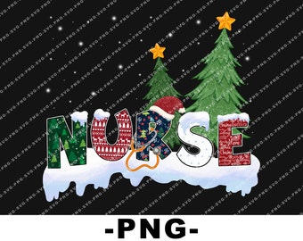 Download Nurse Christmas Svg Etsy SVG Cut Files