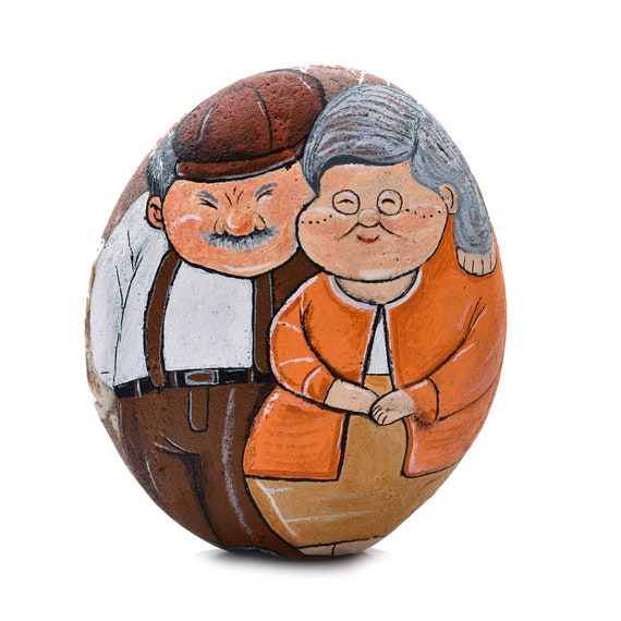 Stone painting on sale