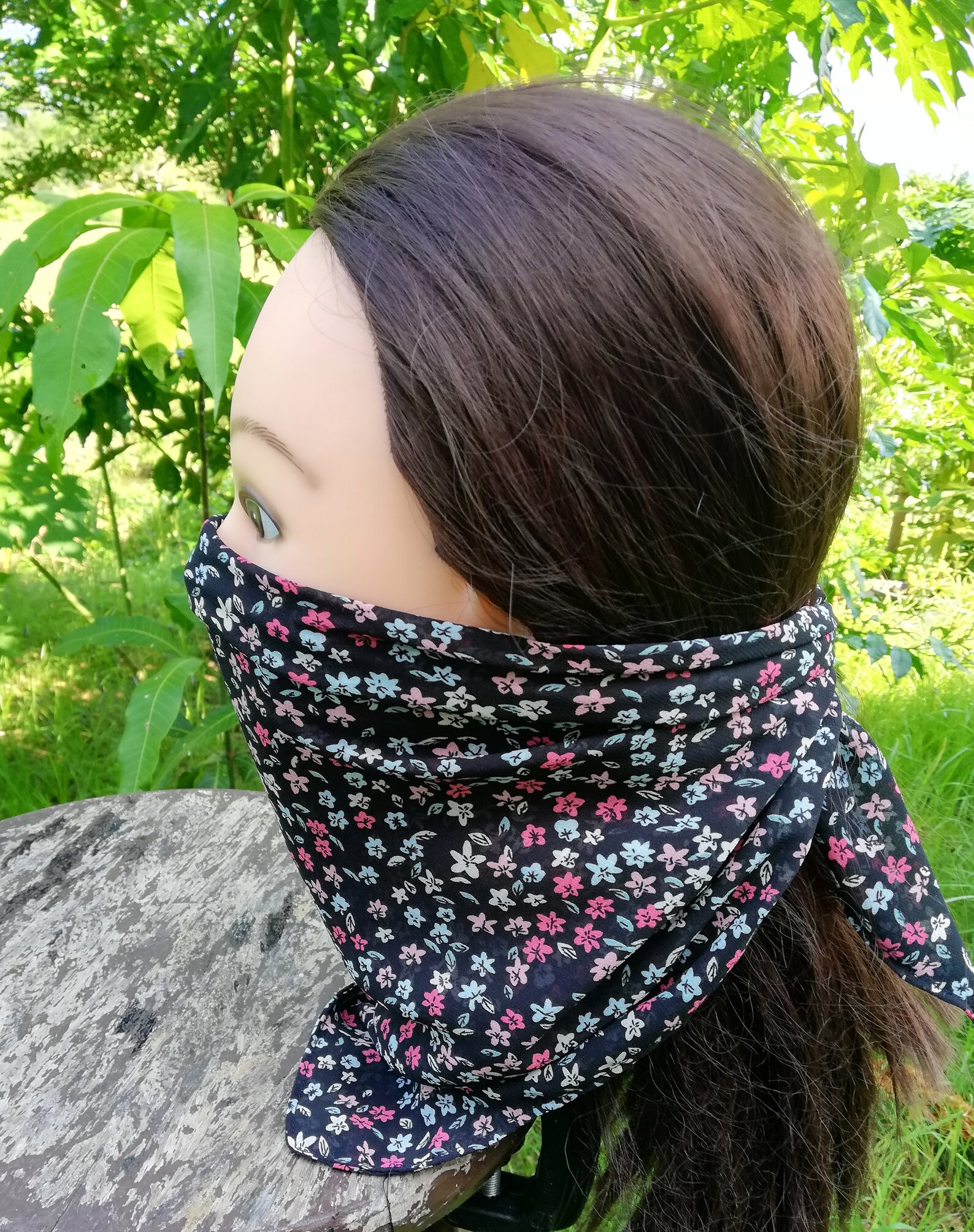 Triangle Head ScarfAdult Triangle Hair Scarf Bandana Etsy