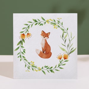 Animali autunnali - decorazione della stanza del bambino - regalo di nascita