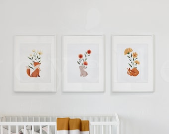 Chambre Bebe Foret Etsy France