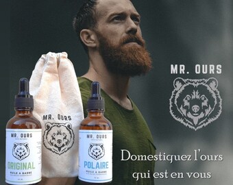 Pack 2 huiles à barbe Mr. OURS