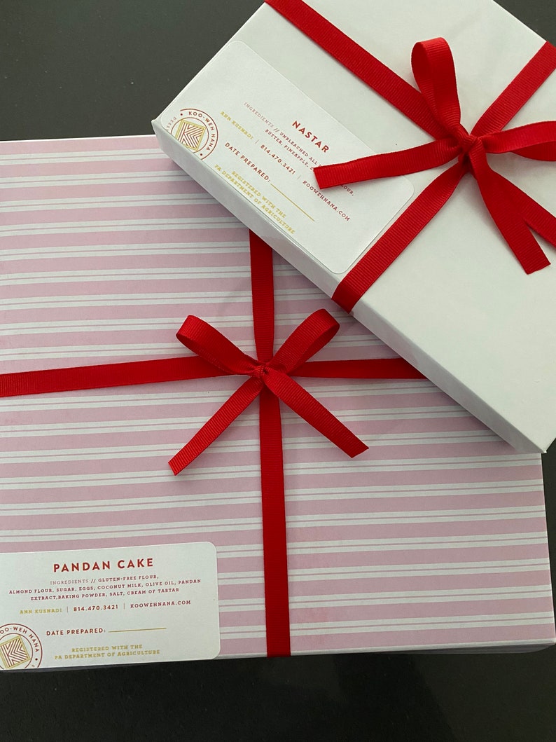 Pandan Cake and Nastar Gift Package image 4