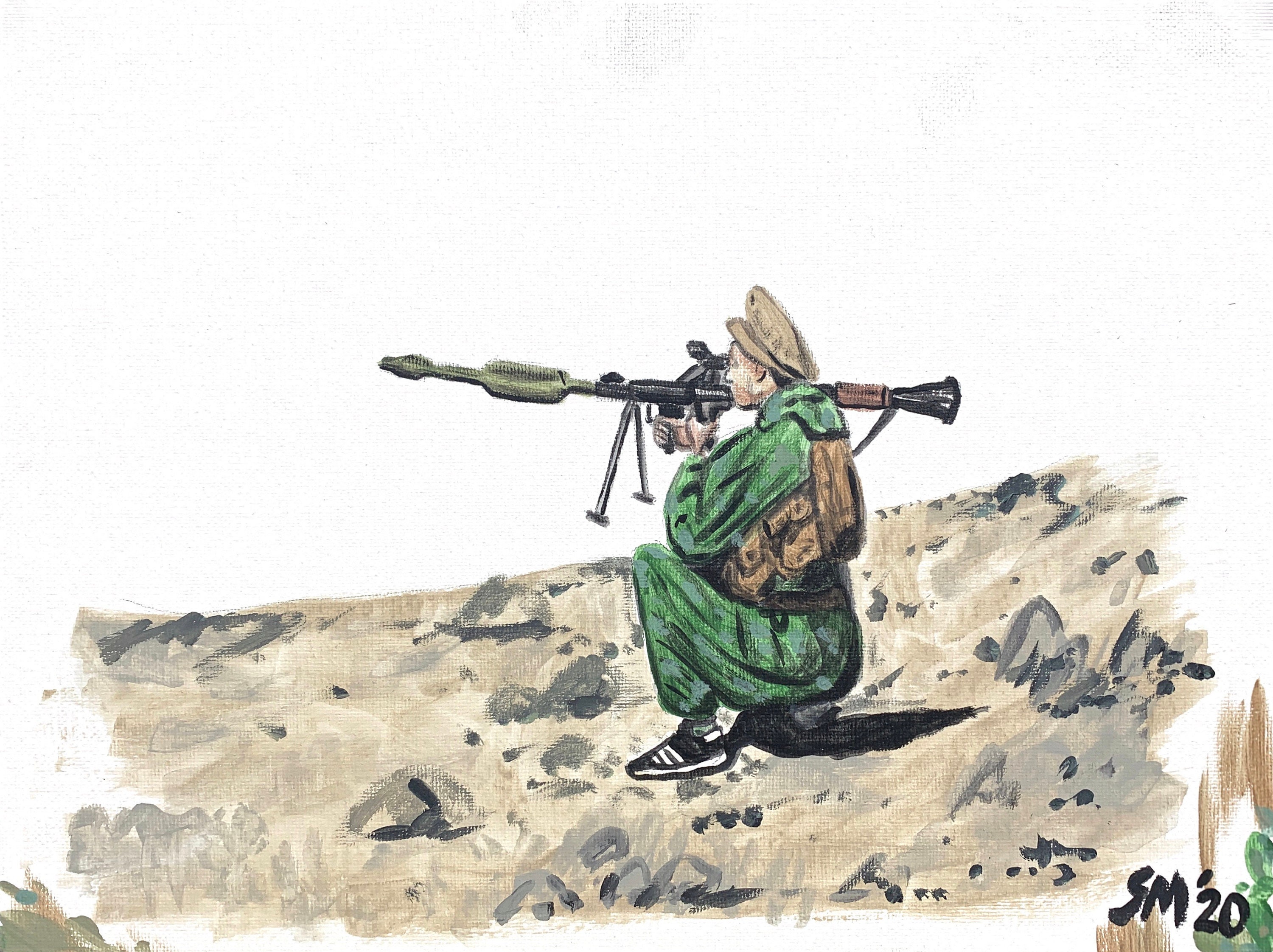 Spetsnaz in Afghanistan Acrylic Painting Russian Military - Etsy