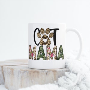 Cat Mama 11 oz Ceramic Mug