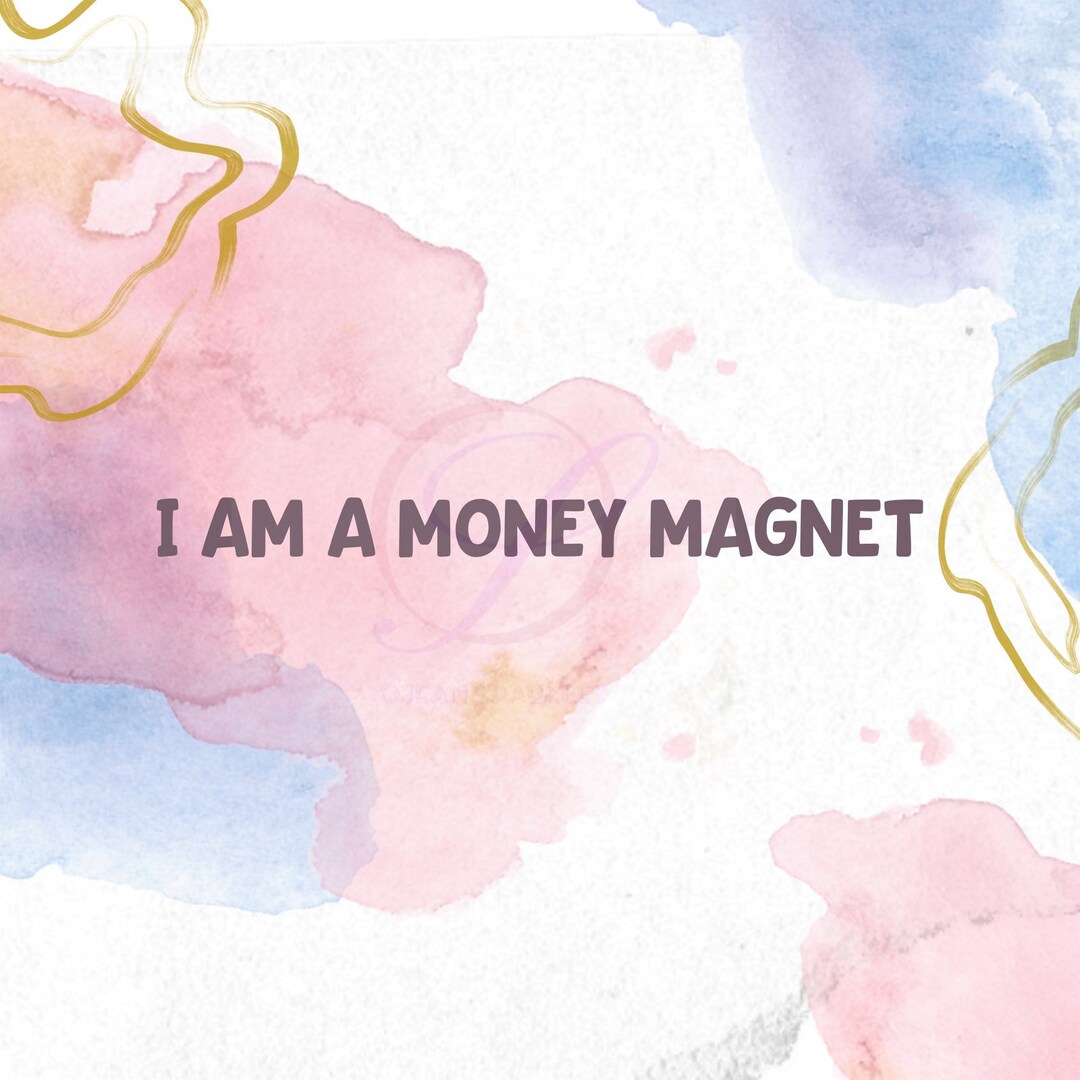 Money Affirmation Cards| Printables| Downloads| Affirmations ...