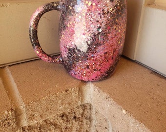 Personalized Mugs Beer Woodgrain Rhinestone Glow in the dark Custom Mug For Coffee and Tea