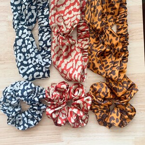 Animal Print Matching Headband and Scrunchie Sets | Hair Accessories