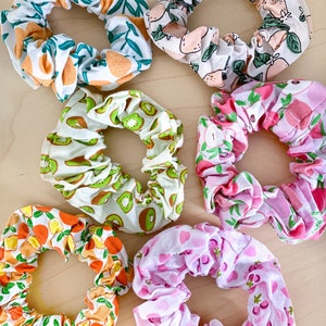 Fruit Scrunchies | Hair Summer and Spring Accessories