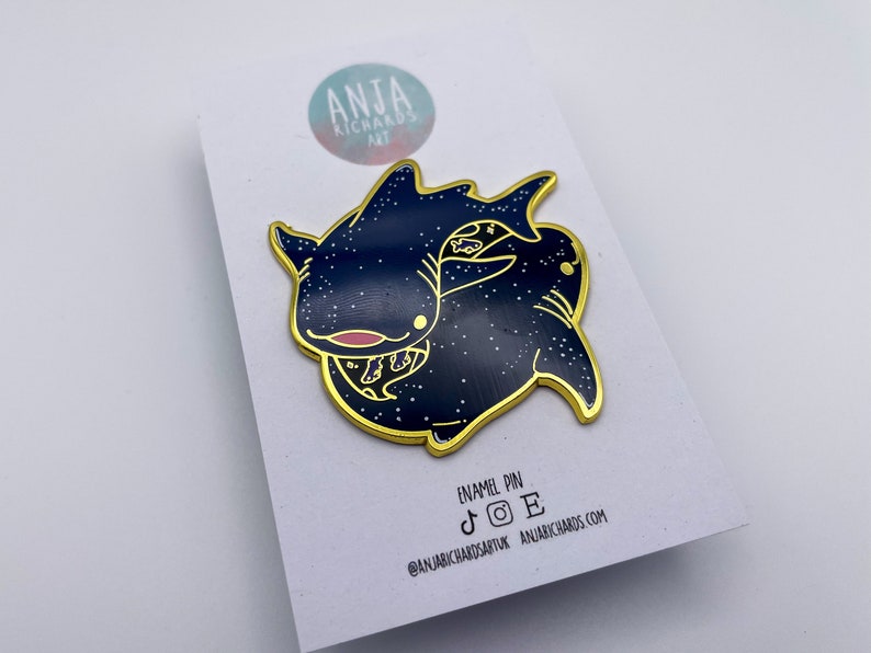 Under the Sea Enamel Pin Whale Shark Pin Cute Pin By Anjarichardsartuk image 5