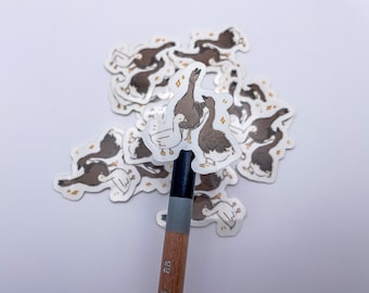 Geese Sticker - Duck Sticker - Decoration - Gift - Cute