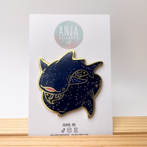 Under the Sea Enamel Pin Whale Shark Pin Cute Pin By Anjarichardsartuk image 7