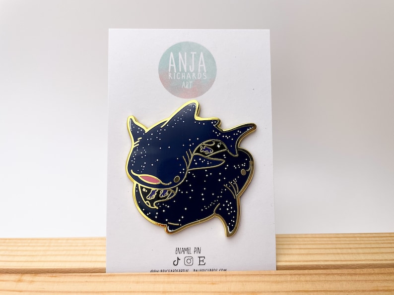 Under the Sea Enamel Pin Whale Shark Pin Cute Pin By Anjarichardsartuk image 7