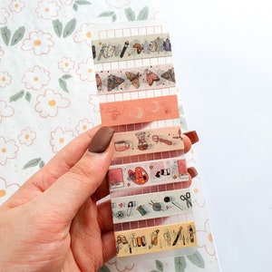 Washi Tape Sample Set - Planner Tape Samples - Cute Washi Tape - Decorative Tape - Bullet Journals - By Anjarichardsartuk