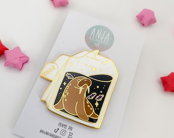 Thor the Walrus Pin - Marine Pin - Under the Sea Enamel Pin - Cute Pin - By Anjarichardsartuk