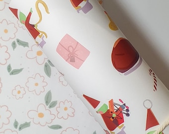 Elves Pattern - Christmas Wrapping Paper - Cute Paper - By Anjarichardsartuk