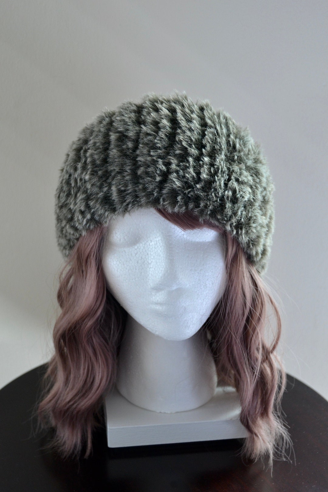 Amazing Cre Women's Real Fur Ear Warmer - Black