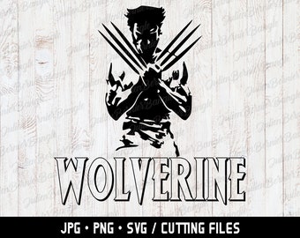 Wolverine Svg Etsy