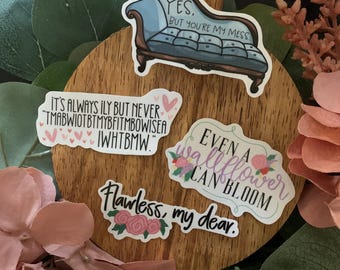 Bridgerton-Inspired Sticker