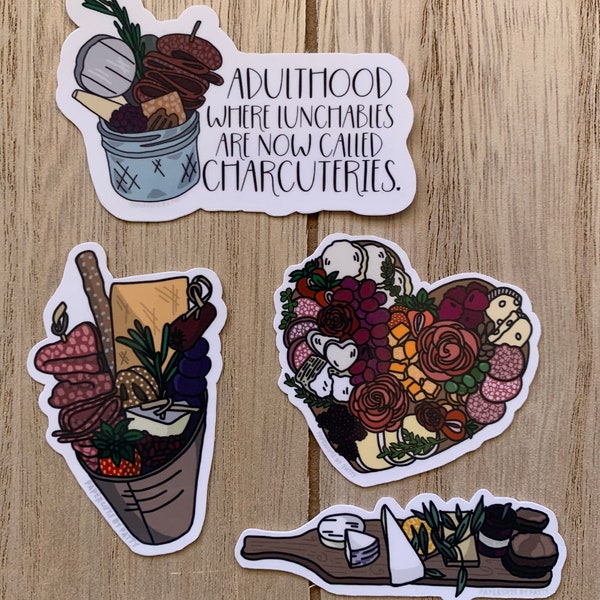 Charcuterie Stickers