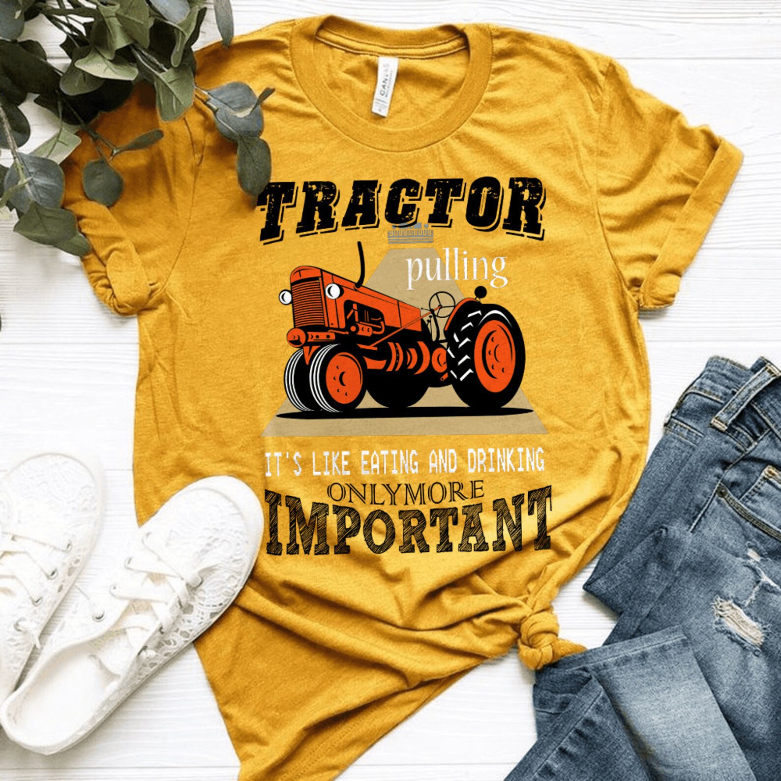Tractor Pulling Tractor Gifts for Farmers Big Truck Family Etsy