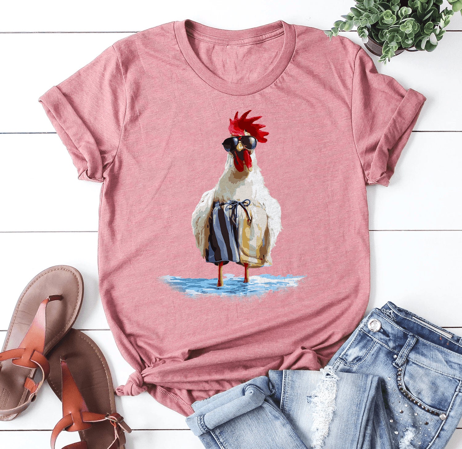 Chicken wear clothes Farm Chicken ShirtChicken Mama Etsy