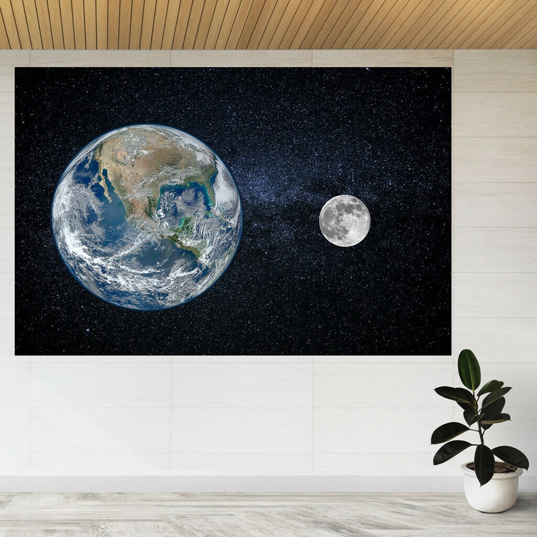 Planets Stars Galaxies Space 3d View Wall Sticker Poster Decal A856 - Etsy