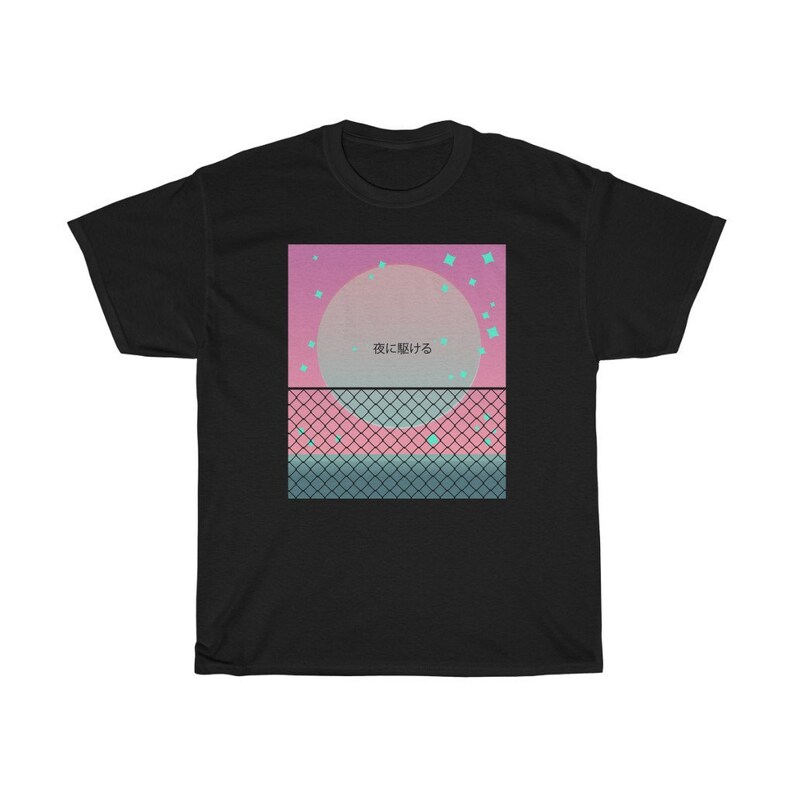 Yoasobi Merch Racing Into the Night inspired Japanese T-Shirt Unisex