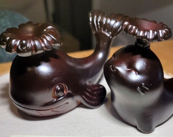 Seals Whale Crystall Ball Stand Crystal Ball NOT included!!!!!