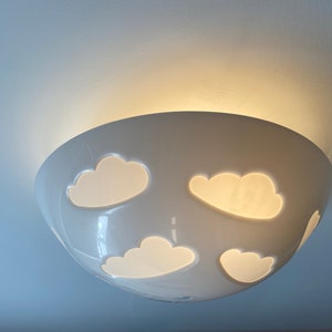 Ikea skojig wolkenlamp, plafondlamp