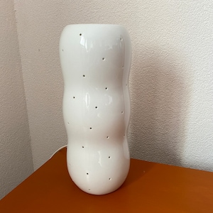 Ikea Dämsta design table lamp made of bone porcelain
