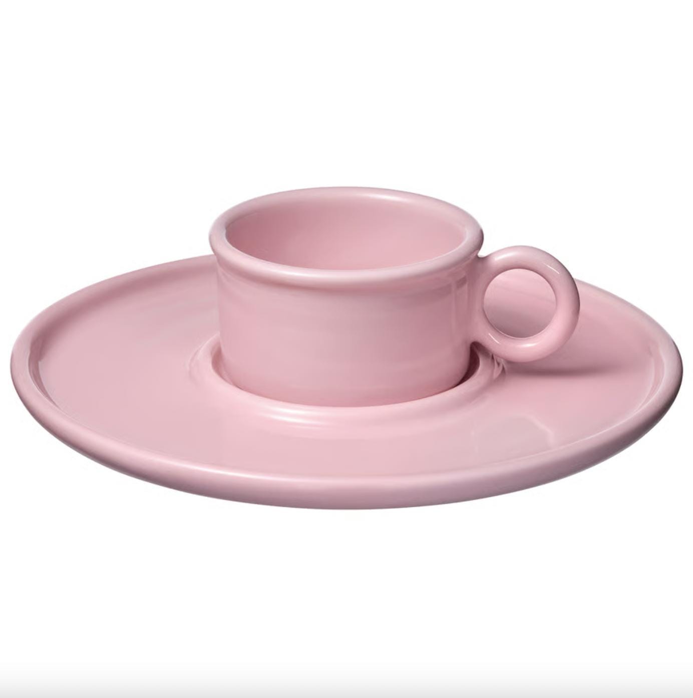 Ikea- Gustaf Westman - Vinterfint - rosa Tasse & Untertasse
