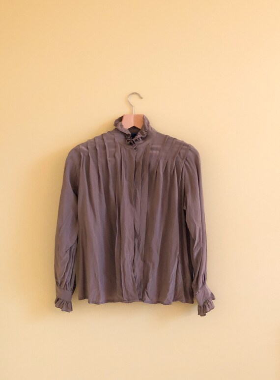 Victorian Silk Blouse