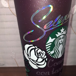 Selena Starbucks Cold Cup|Como La Flor