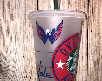 Washington Caps Starbucks Cold Cup