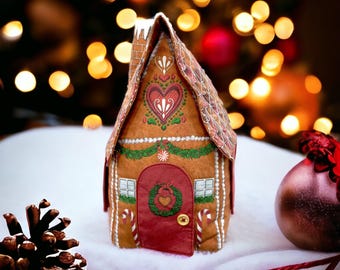 Gingerbread House Sewing Kit
