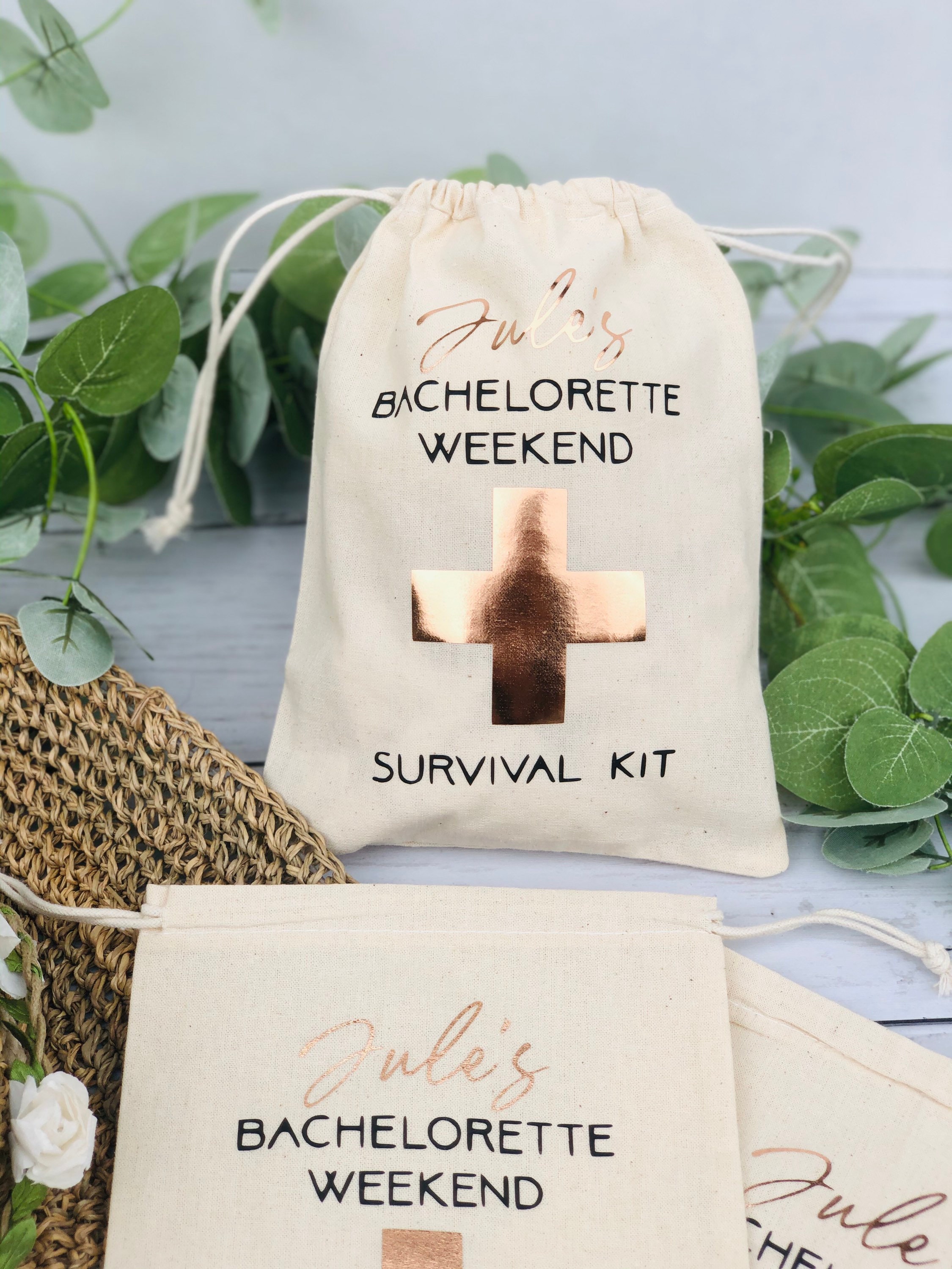 Bachelorette Weekend Survival Kit/hangover Kit Girls Weekend Etsy