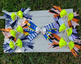 Softbol hairbow, softbol de cuero real, niñas softball hairbow regalo para adolescente accesorios para el cabello Regalo para adolescente g Regalo de Navidad para adolescente