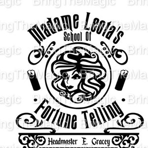 Scuola di cartomanzia, Tshirt Design, Halloween, SVG, Decal, PNG