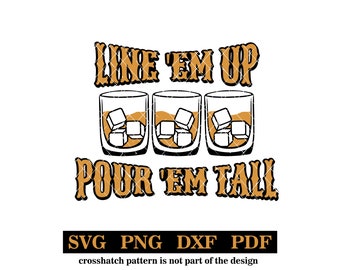 Line Em Up, svg-png-pdf-dxf